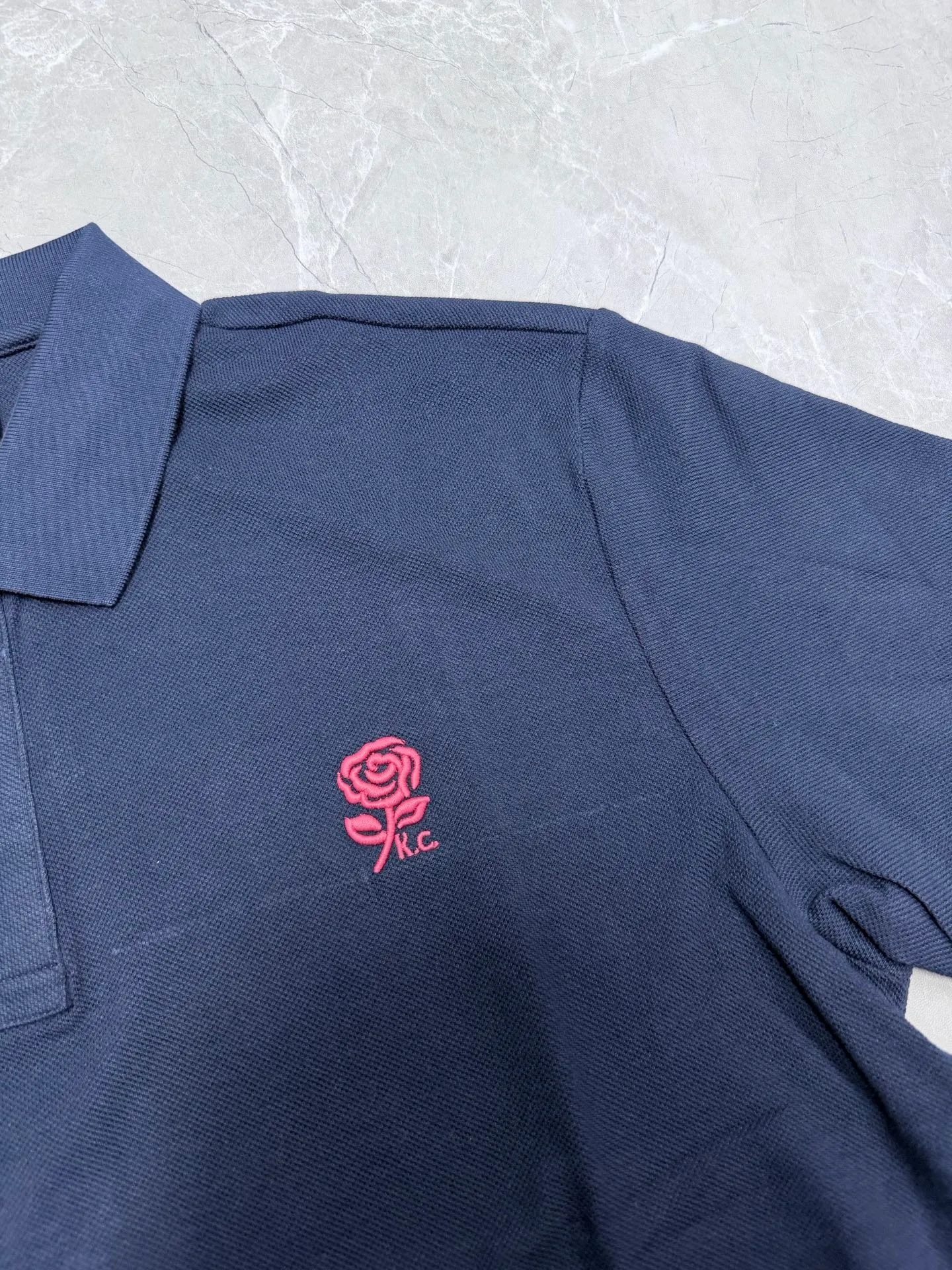 Kendiwen 26New Arrival Spring and Summer Series Little Rose Multicolor Casual Lapel Short-Sleeved POLO Shirt Size: M.L.XL.XXL.XXXL.